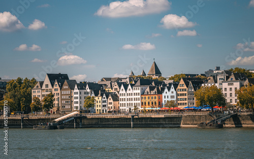 Blick auf die Kölner Altstadt 