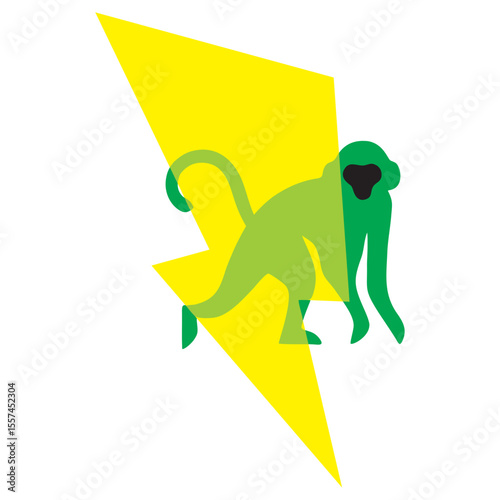 electric monkey logo