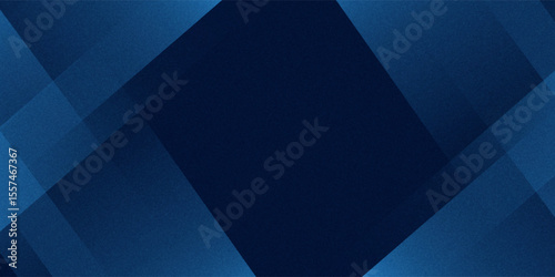 Black dark navy blue silver abstract pattern background. Geometric shape. Line triangle angle fold polygon diamond 3D. Color gradient ombre.
