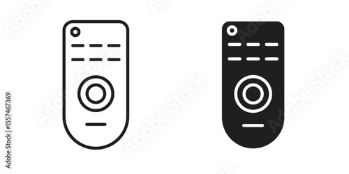 Remote control icon Vector simple flat graphic illustration.
