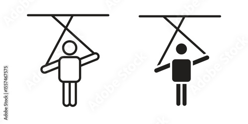 Puppet icon Vector simple flat graphic illustration.