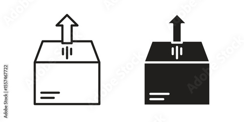Product release icon Vector simple flat graphic illustration.