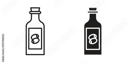 Olive oil icon Vector simple flat graphic illustration.