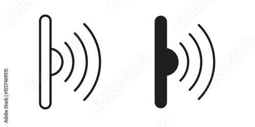 Infrared icon Vector simple flat graphic illustration.