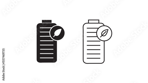 Green Battery Icon - Eco-Friendly Energy