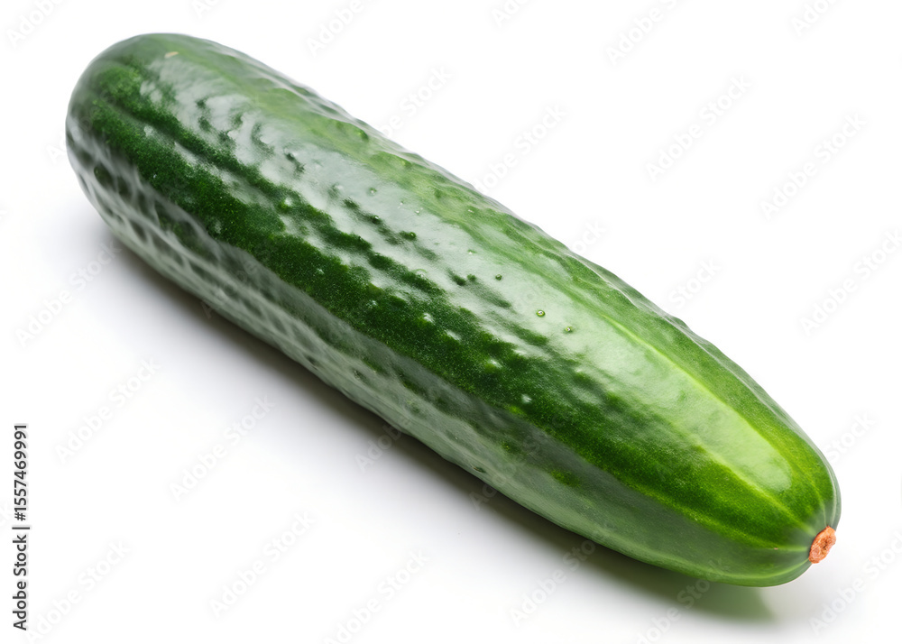 cucumber on white background cucumber on white background