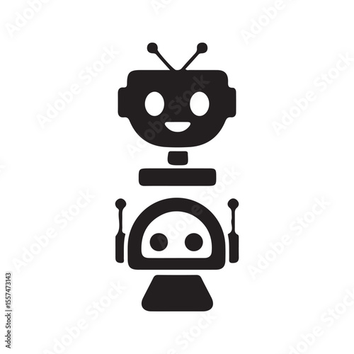 Modern chatbot icon. Chat vector symbol. Illustration eps 10