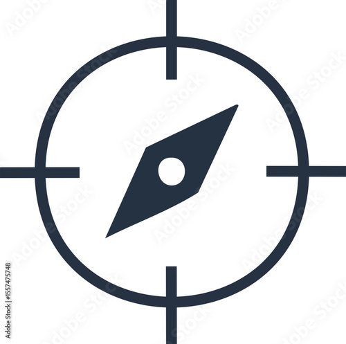 Symbole de guidance et orientation numérique