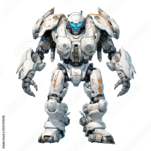 slim robot cyborg