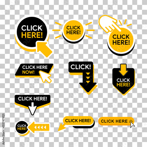 click here icon diffrrnt design. 