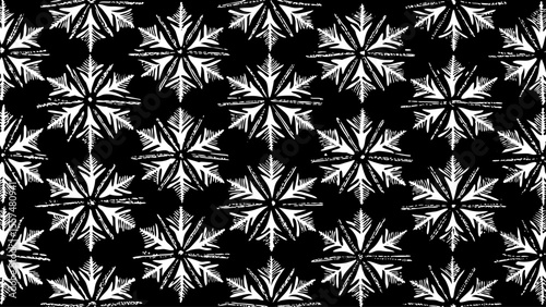 geometric snowflake pattern formed by symmetrical radial lines, a black and white sketch vector hand drawn tattoo