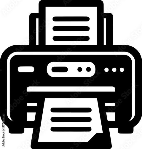 Printer with Document Icon