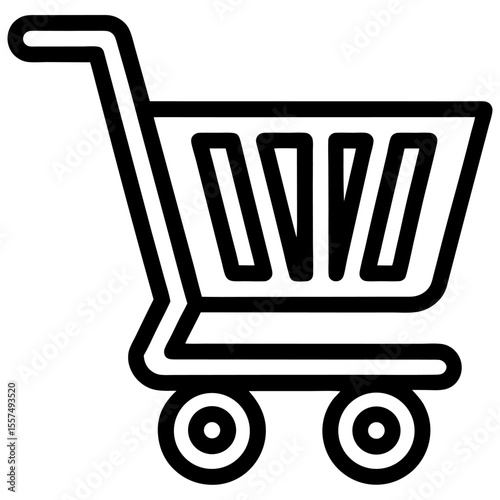 Shopping cart icon for online buy button design

Vector shopping cart symbol for e-commerce and retail

Web 