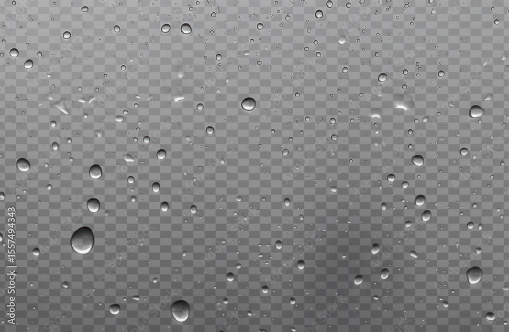 PNG Raindrops as an overlay background droplets texture