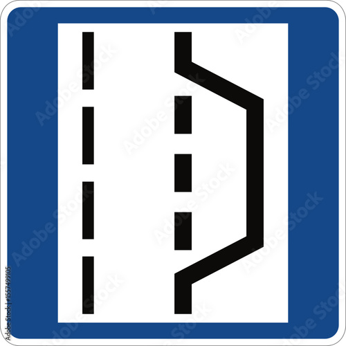 Nothalte- und Pannenbucht - StVo DE, Vektor (SVG)