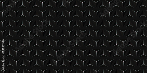 Dark black and gray white horizontal hexagonal technology abstract vector background. red bright energy flashes under hexagon in futuristic modern technology wide banner. Dark gray honeycomb texture