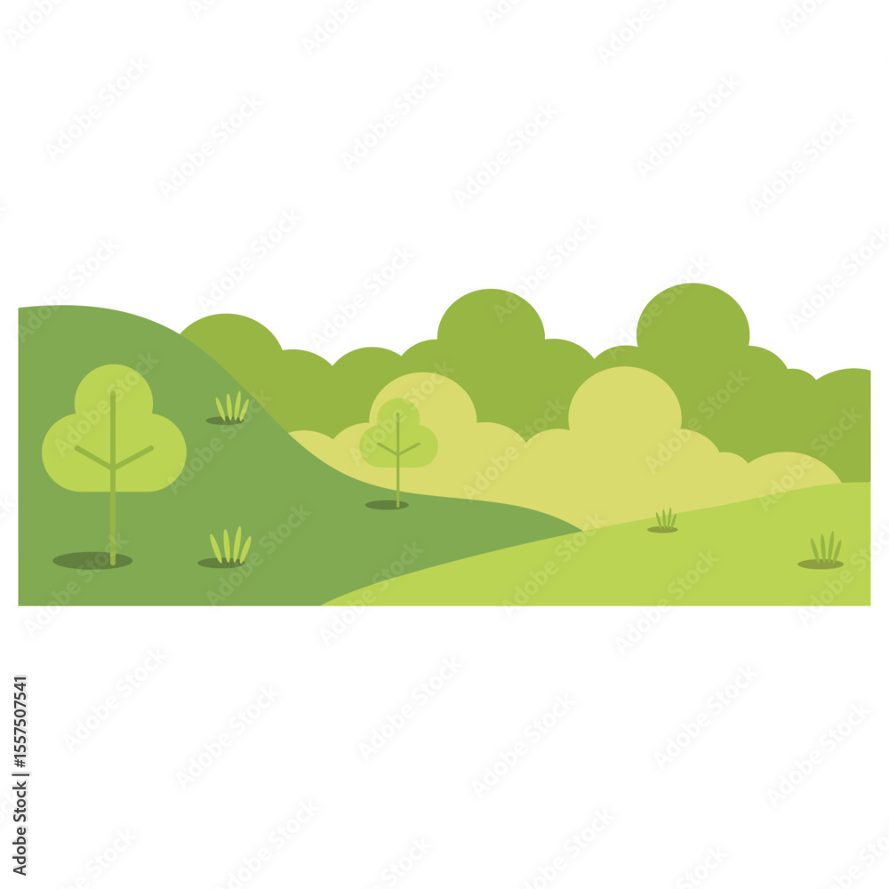 Obraz premium Green Field