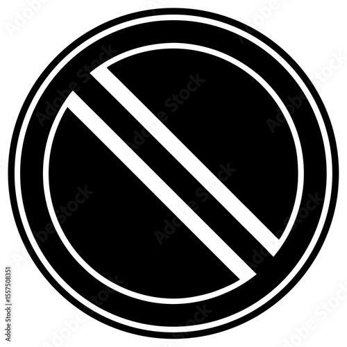 no smoking icon silhouette on white background