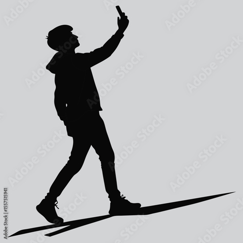 silhouette vector design art and illustration
