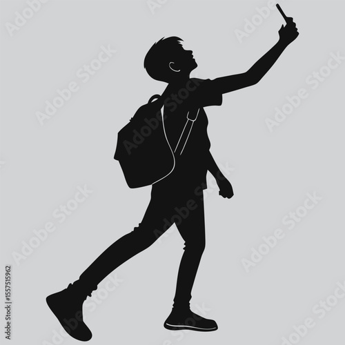 silhouette vector design art and illustration