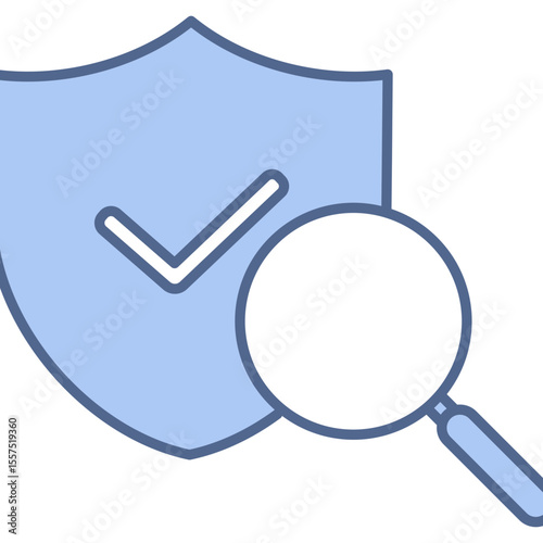 Safety Inspections Blue Icon
