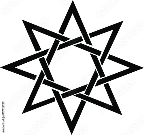 eight point star octagrame
