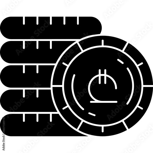 Georgian Lari Icon
