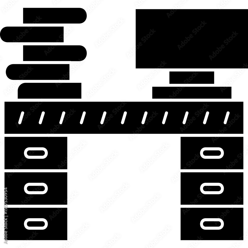 Obraz premium Table Icon