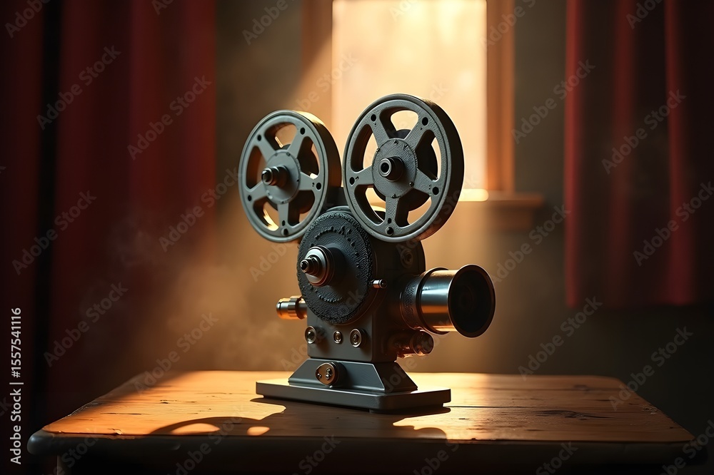 Fototapeta premium vintage movie projector