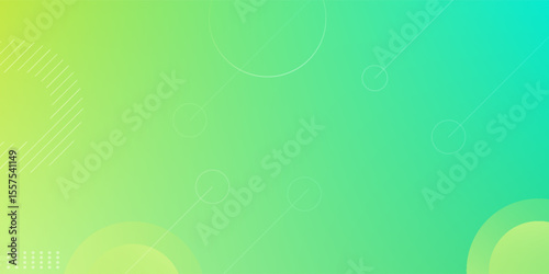 background banners. full of colors, bright green gradations