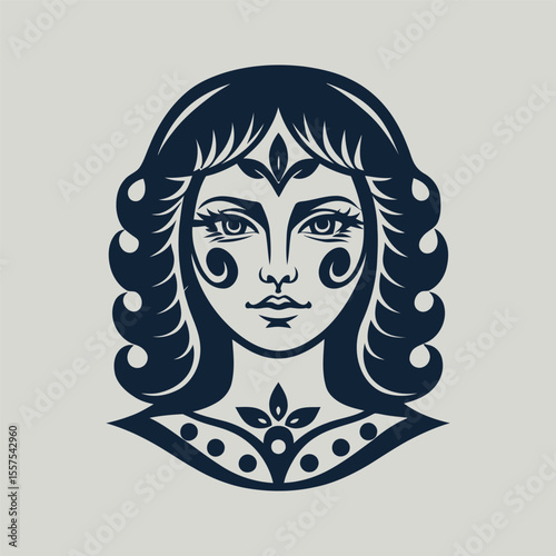 portrait of the girl