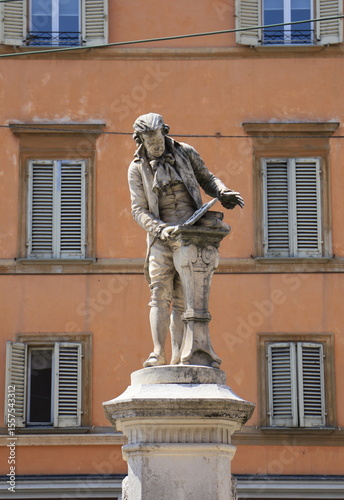 Statue of Luigi Galvani in Bologna, Italy