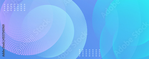 Modern banner background. colorful, blue and purple gradations, circles, eps 10