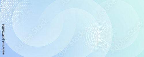 Wallpaper Mural minimalist abstract background.soft color.green and purple gradations.circle effect style .geometric.memphis .eps 10 Torontodigital.ca