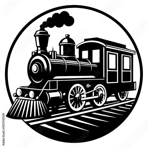 old steam train