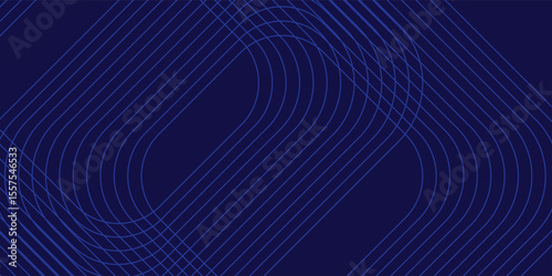 Abstract blue background with glowing geometric lines. Modern blue gradient square shape design. Futuristic technology concept. Suit for brochure, corporate, website, poster, banner, cover modern
