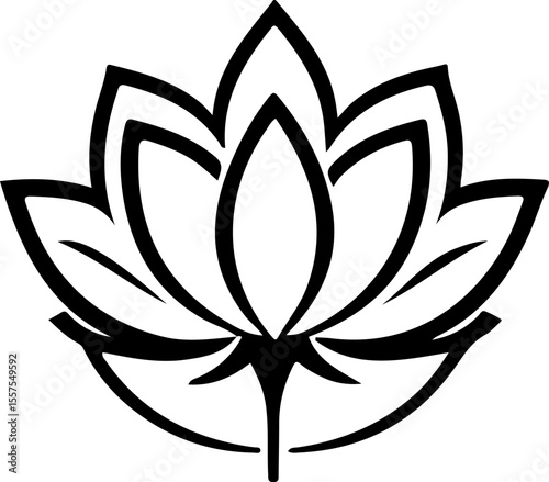 Water Lily Silhouette Vector Art, Water Lily Vector Design, Water Lily Black and White Art, Water Lily Outline Illustration, Water Lily Minimalist Vector, Water Lily Shadow Graphic, Water Lily Floral 