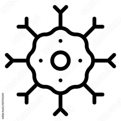 Cancer in vector illustration