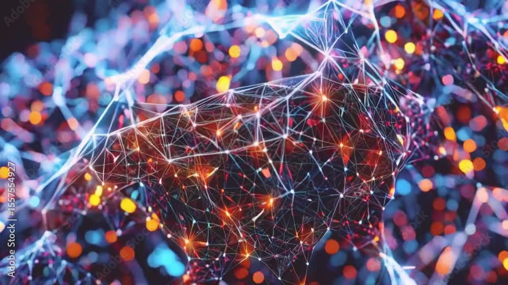 Dynamic Futuristic Nano Structure.