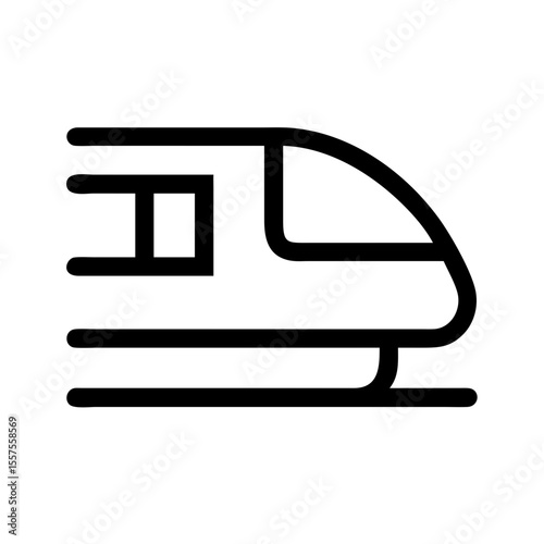 bullet train icon