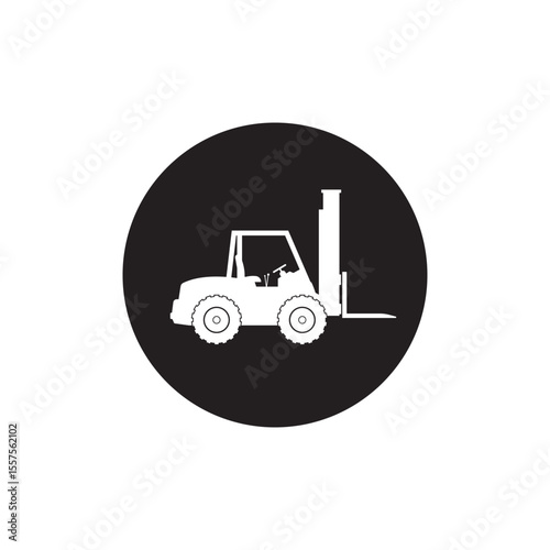 forklift icon illustration