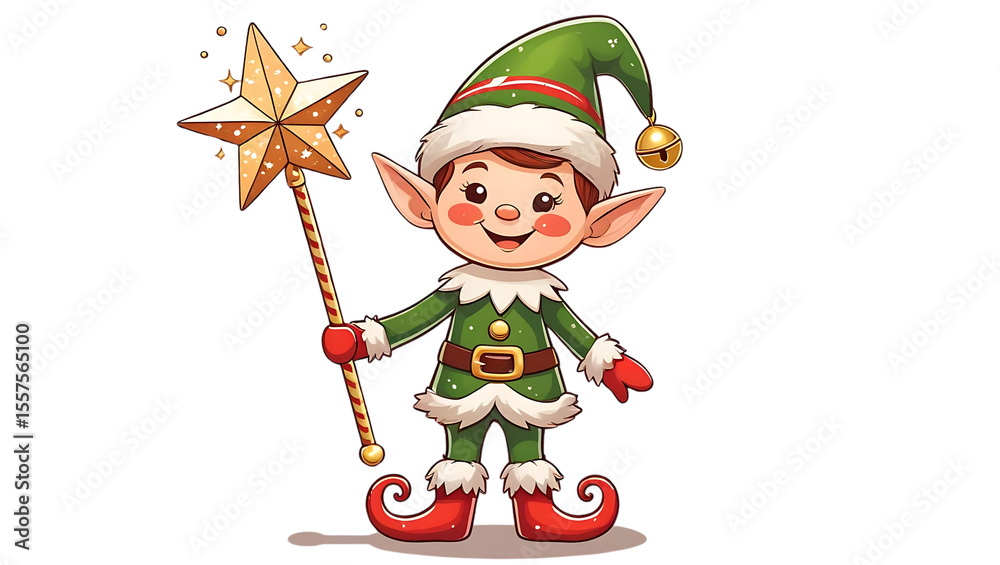 cute christmas elve cartoon graphic on transparent background, isolated png, vector perfect for christmas advertising and marketing or social media cute christmas elve cartoon graphic on transparent background, isolated png, vector perfect for christmas advertising and marketing or social media