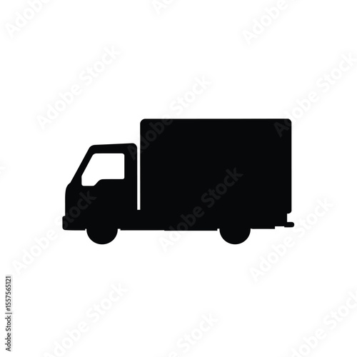 truck isolated on white background