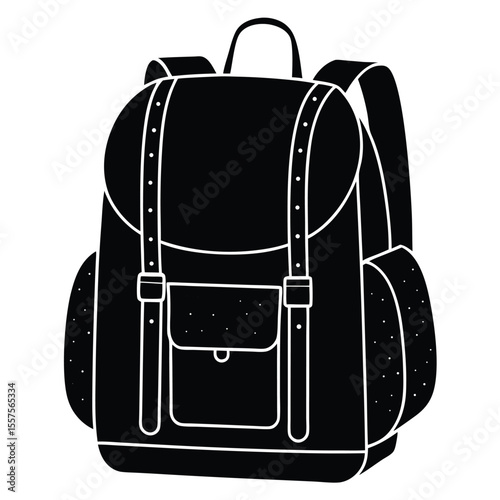 Backpack Realistic Product Mockup
