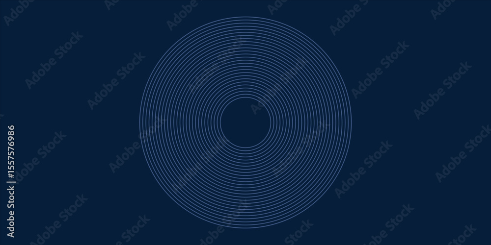 Dark blue dynamic abstract vector background with diagonal lines. 3d business presentation banner cover for sales event evening party. Fast moving circles, soft wave lines and decoration lines. Ep 10