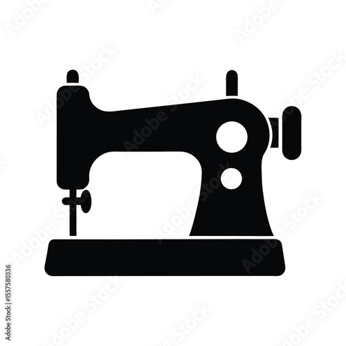 Sewing Machine Simple Silhouette
