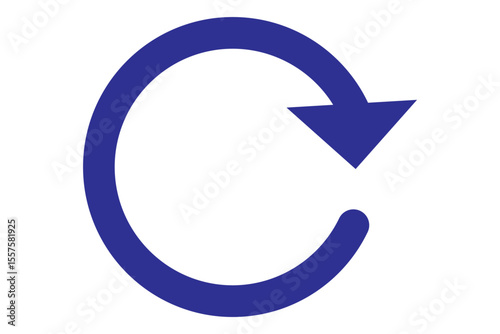 Refresh icon set. Reload icon vector. Update icon.