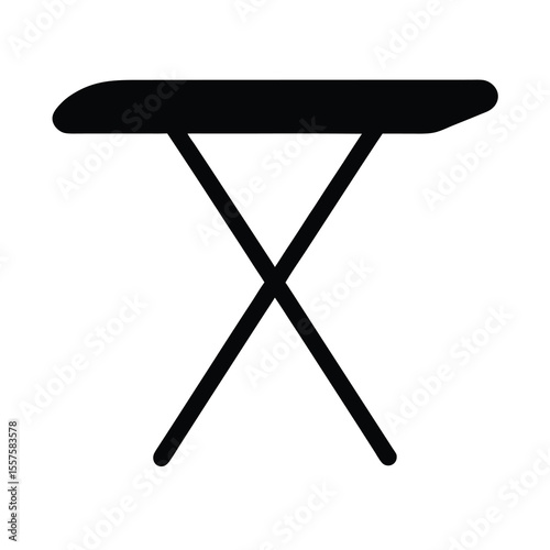 Ironing board simple silhouette