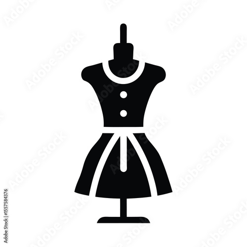 Dress Form Mannequin Silhouette