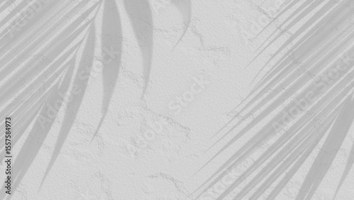 A textured background featuring light gray tones with subtle patterns resembling palm leaves. Ideal for design and nature themes.